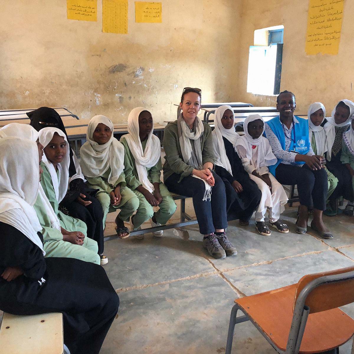 Jane Mann, the Press’s Director of Education Reform, visited refugee camps in Cox’s Bazar (Bangladesh) and Sudan with Unicef this year to research the ‘Learning Passport’.